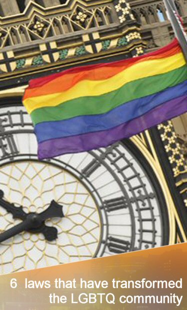6 game-changing laws that have transformed the LGBTQ community